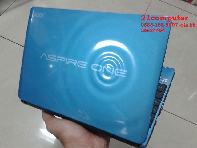 Notebook Acer One D270/Blue Fulset-Mulus-Masih Segel-Cod Bogor