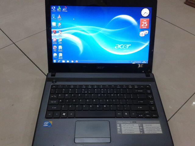 LAPTOP ACER ASPIRE 4739 CORE i3-RAM 2GB-HDD 320GB-MURAH-COD BOGOR