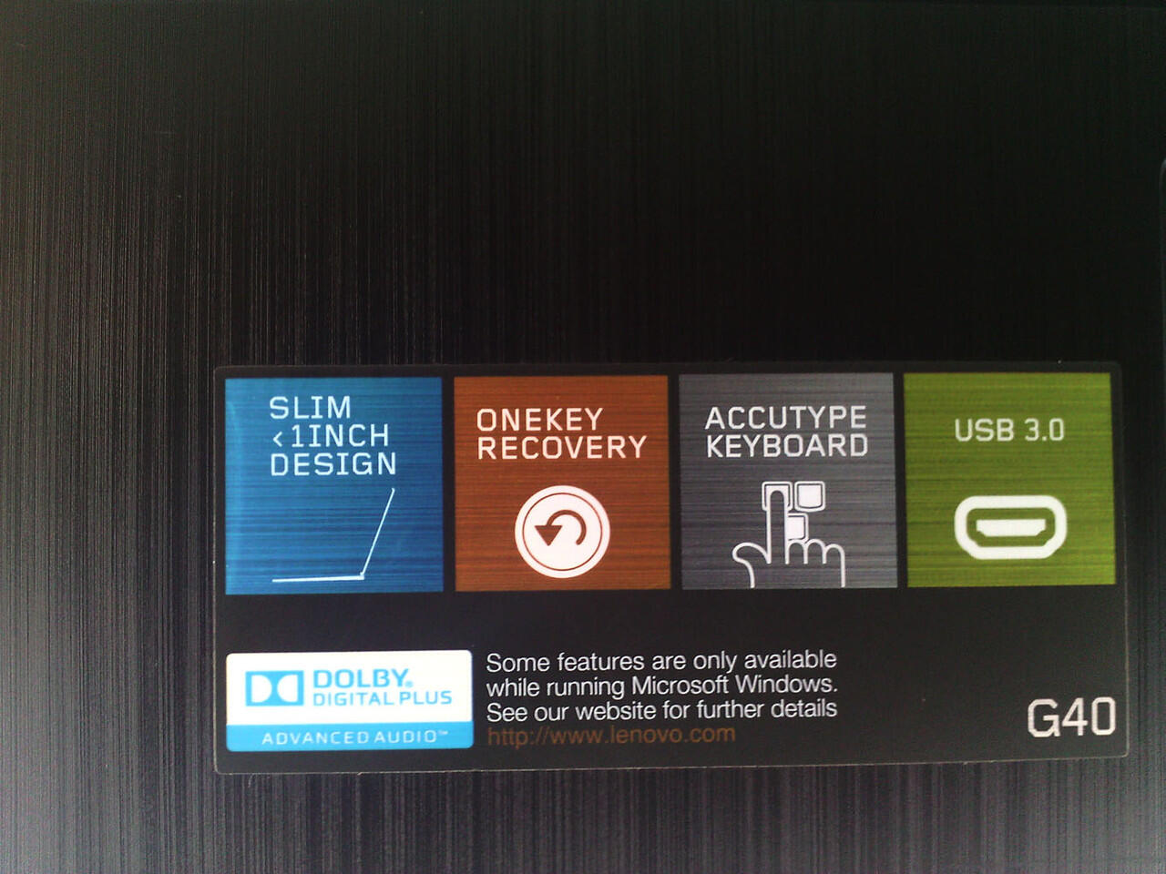 BU Lenovo G40-70 i5-4200U Haswell