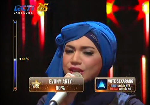 INDAH NEVERTARI The Queen Of Rap, pemenang RISING STAR INDONESIA