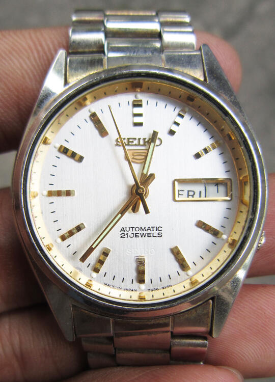 SEIKO 5 AUTOMATIC 21 JEWELS Made in Japan ORIGINAL ORISINIL HIDUP ISTIMEWA JOGJA