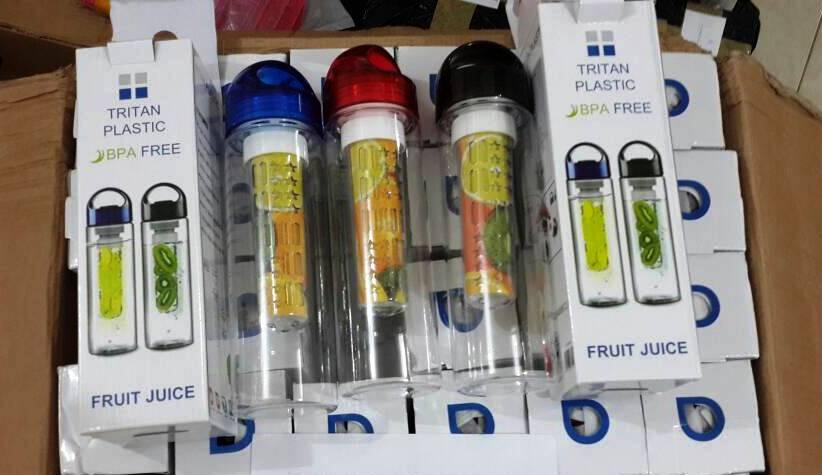 Tritan Botol Minum Infus Buah Sehat Botol Minum Tritan Pembuat Sari Buah