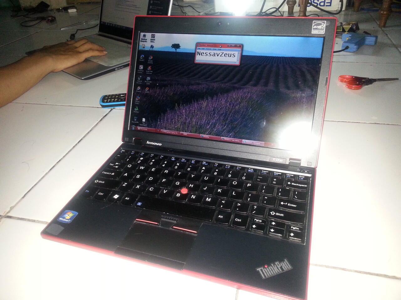 Netbook gaming Lenovo thinkpad X120E E350/2GB/320gb hd6310 11'6 1,8jt bandung