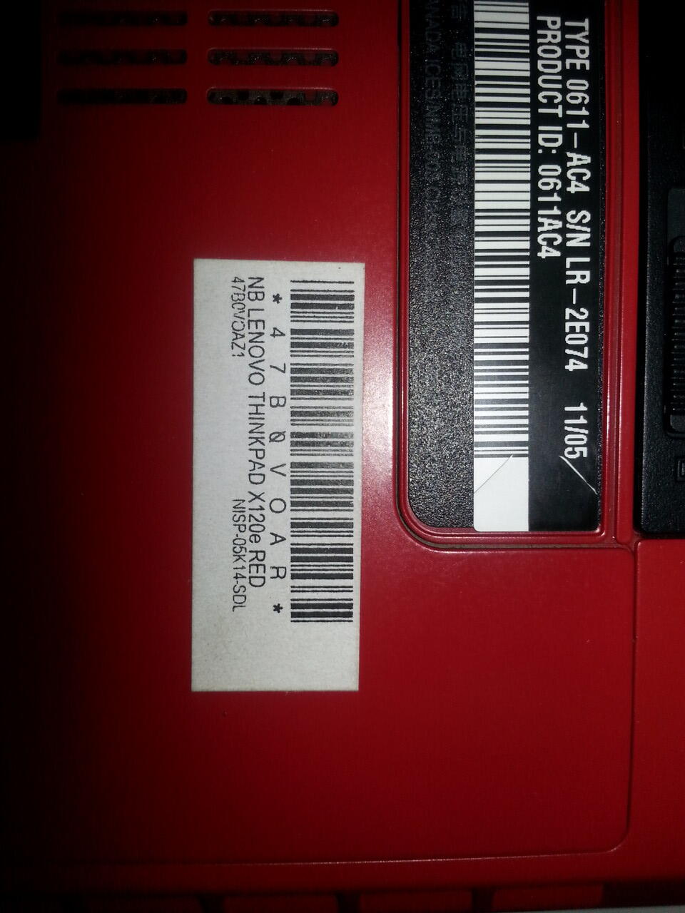 Netbook gaming Lenovo thinkpad X120E E350/2GB/320gb hd6310 11'6 1,8jt bandung