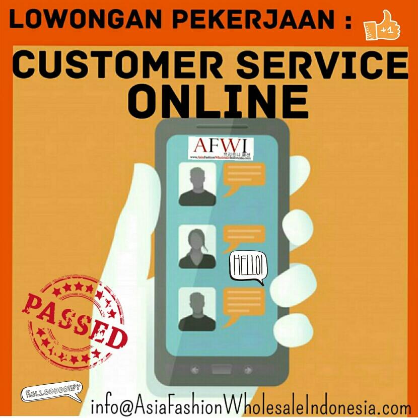 &#91;Jakarta&#93; Loker Customer Relation Perusahaan Fashion 