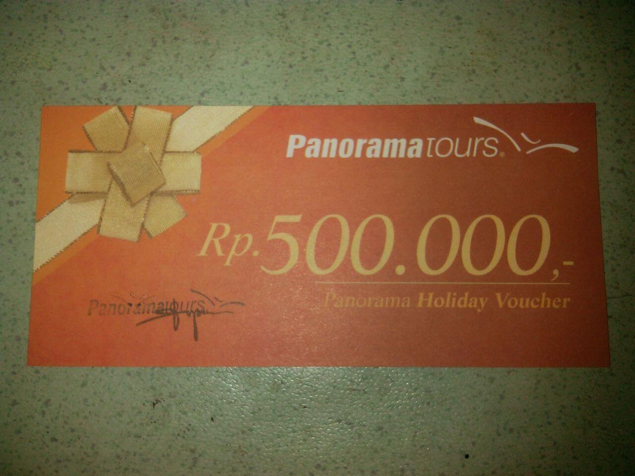 Voucher Panorama Tours Rp. 500.000,-