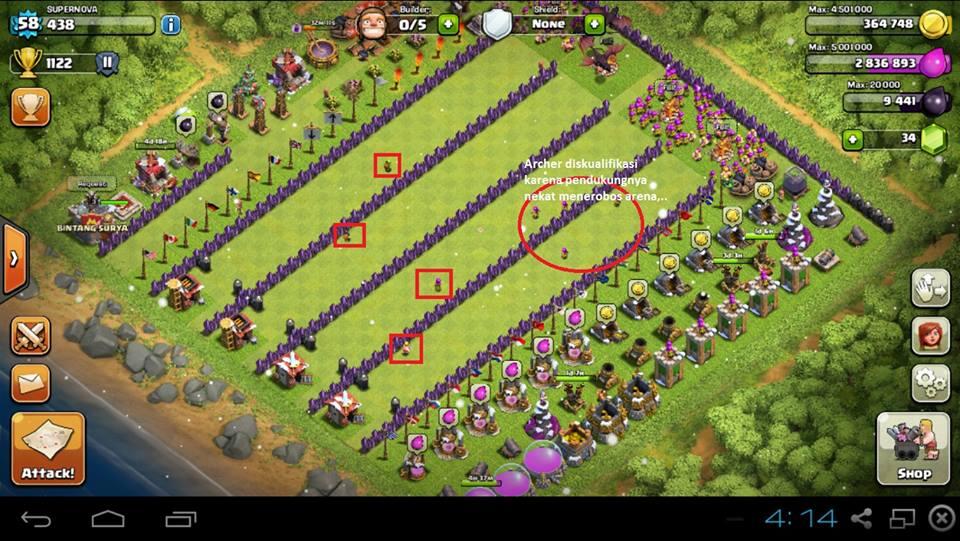 Gambar Lucu Game Coc Kumpulan Gambar Bagus