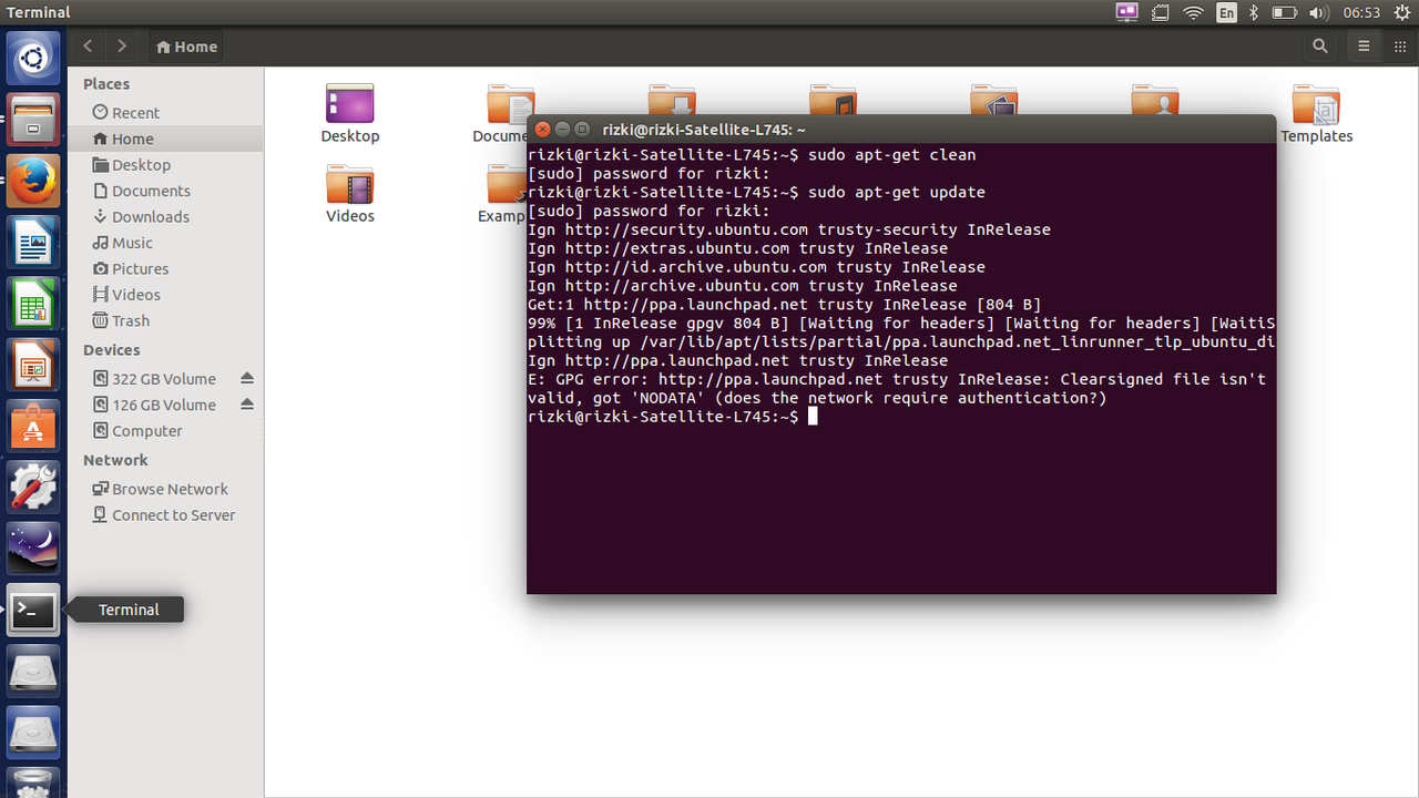 (Help) - Error pada Ubuntu
