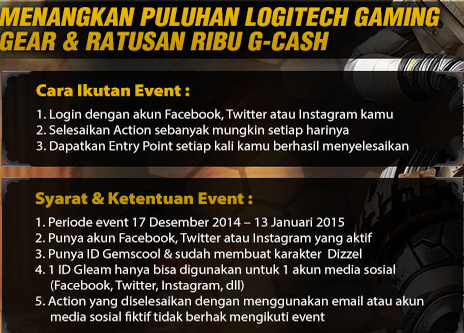 Mantep! Dapet 30RB GCash dan 1Set Gaming Gear di Event Dizzel!