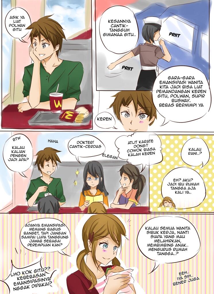 &#91;KOMIK STRIP&#93; Original Taste - anak SMA