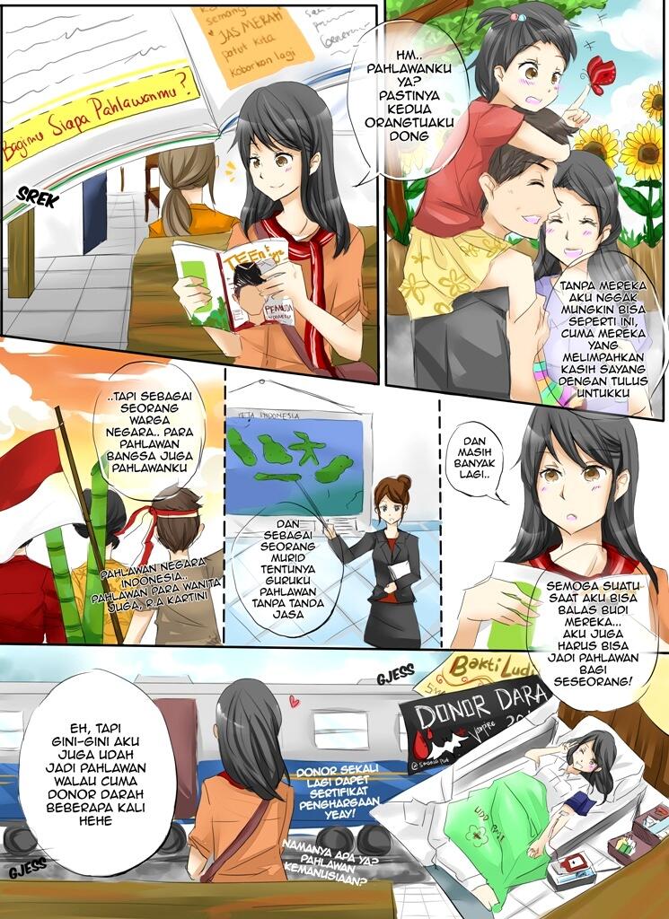 &#91;KOMIK STRIP&#93; Original Taste - anak SMA