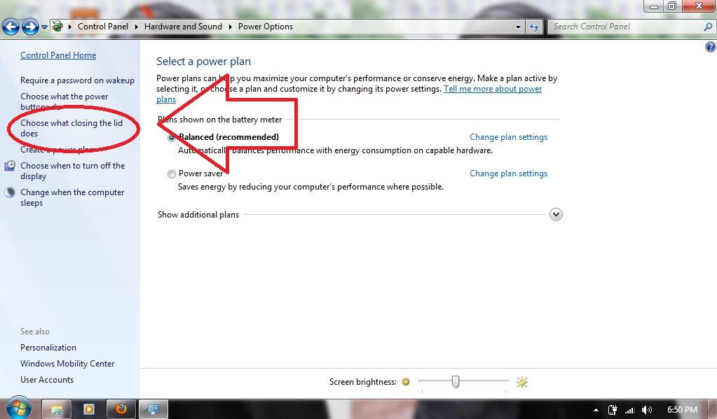 tips agar saat laptop di tutup gag nge sleep atau mati pada saat download