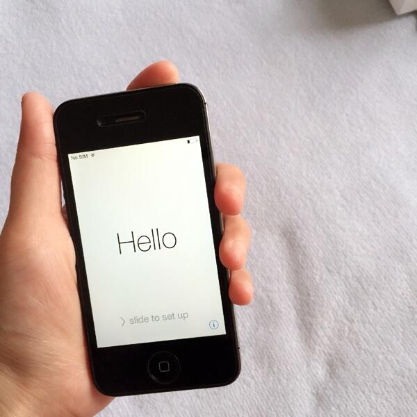 Iphone 4S 16Gb Gsm Hitam Mulus Fu