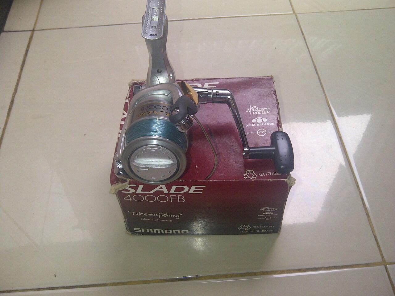 jual alat pancing reel simano slade 4000