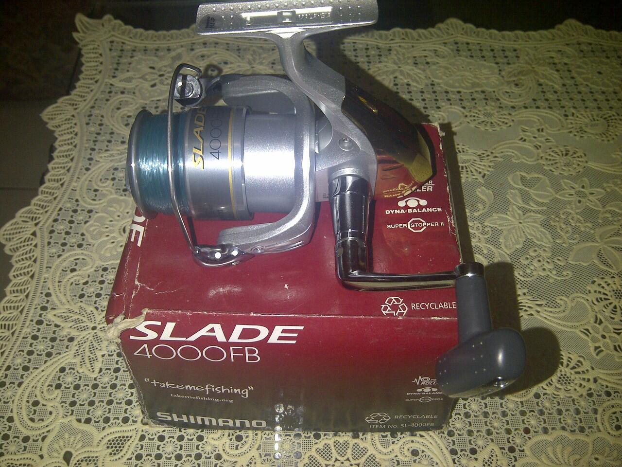 jual alat pancing reel simano slade 4000