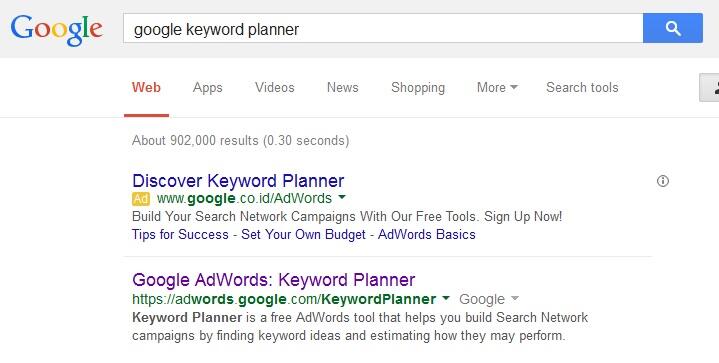 CARA MENCARI IDE USAHA DENGAN GOOGLE KEYWORD PLANER