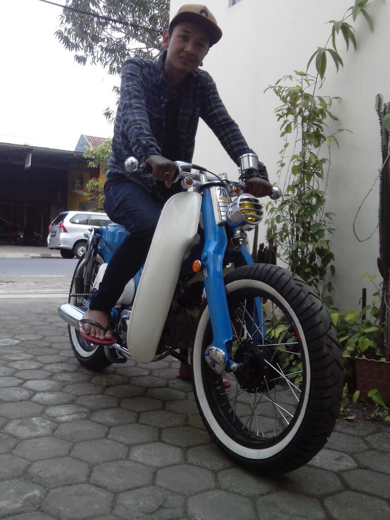 Cari Paket Stang C70 Street Cub Chrome Sen Retro KASKUS