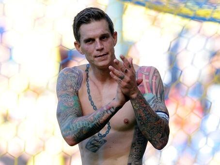 10 Pesepakbola dengan Tato Terbanyak
