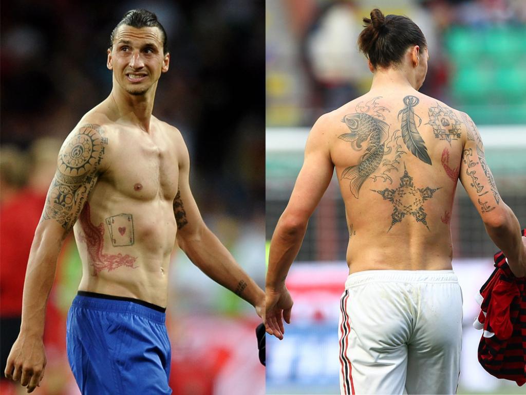 10 Pesepakbola dengan Tato Terbanyak