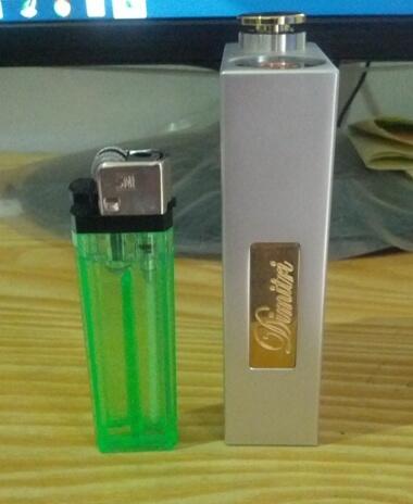 DIMITRI BOX MOD FULL MECHANICAL MOD UNREGULATED DUAL 18650