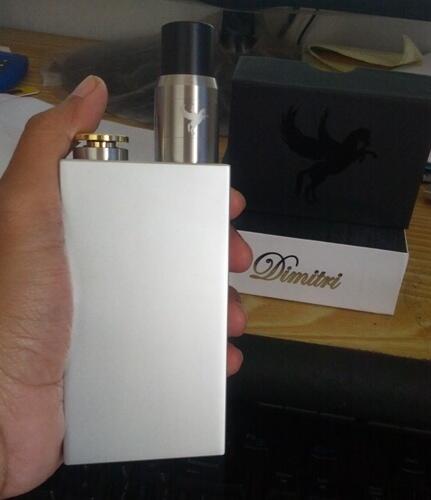 DIMITRI BOX MOD FULL MECHANICAL MOD UNREGULATED DUAL 18650