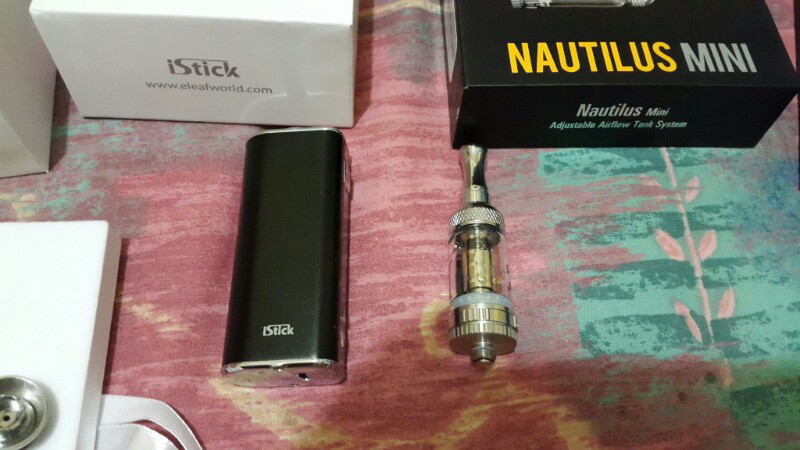 WTS > Vaporizer Eleaf Istick Black + Nautilus Mini