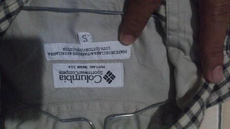 Kemeja flannel Columbia, LL Bean, POLO, Collins, Redskins, Ralph Lauren. GOOD QUALITY