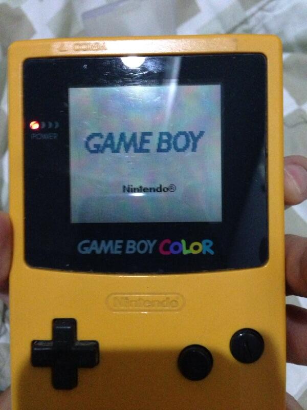 Wts gameboy color rare + 3 kaset nya