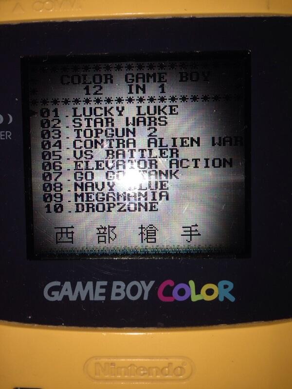 Wts gameboy color rare + 3 kaset nya