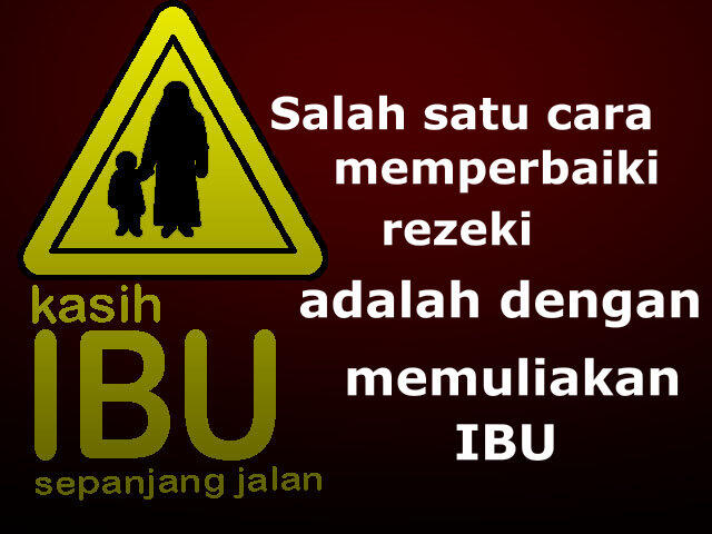 MARI BERBAKTI KEPADA IBU