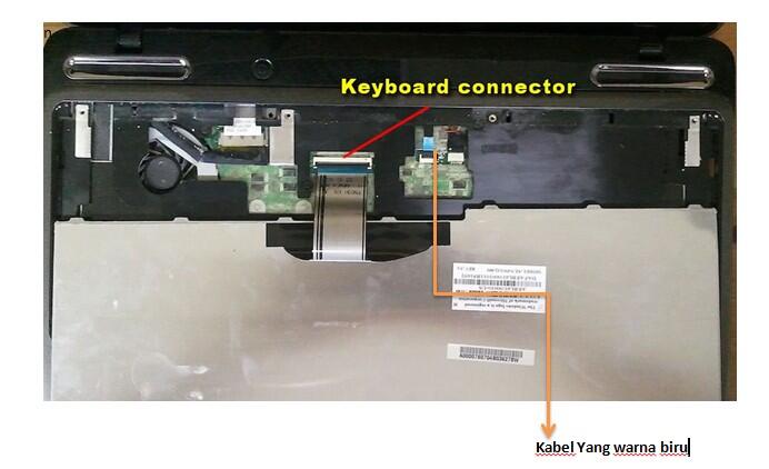 ask masalah kabel power on/ off laptop putus
