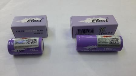 Battery Efest dan Charger Nitecore Jakarta
