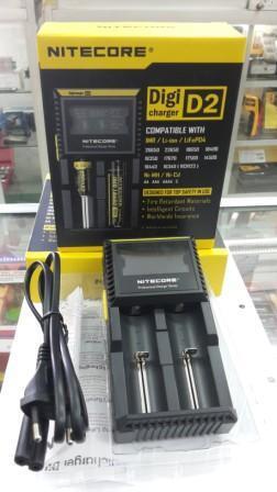 Battery Efest dan Charger Nitecore Jakarta