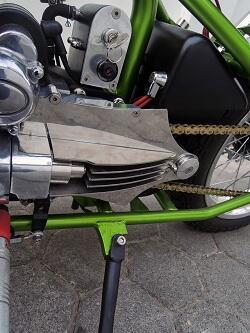 Motor ini hasil modifikasi anak bangsa yang di akui dunia otomotif internasional