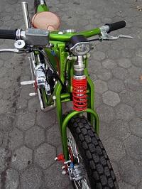 Motor ini hasil modifikasi anak bangsa yang di akui dunia otomotif internasional