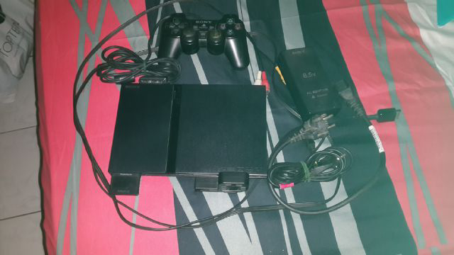 playstation 2 slim banyak bonus mint condition gan