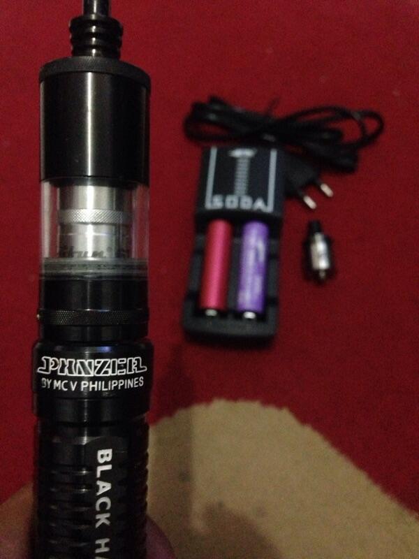 VAPORIZER PANZHER MOD+RDA Atty+RDA tank Kayfun gt