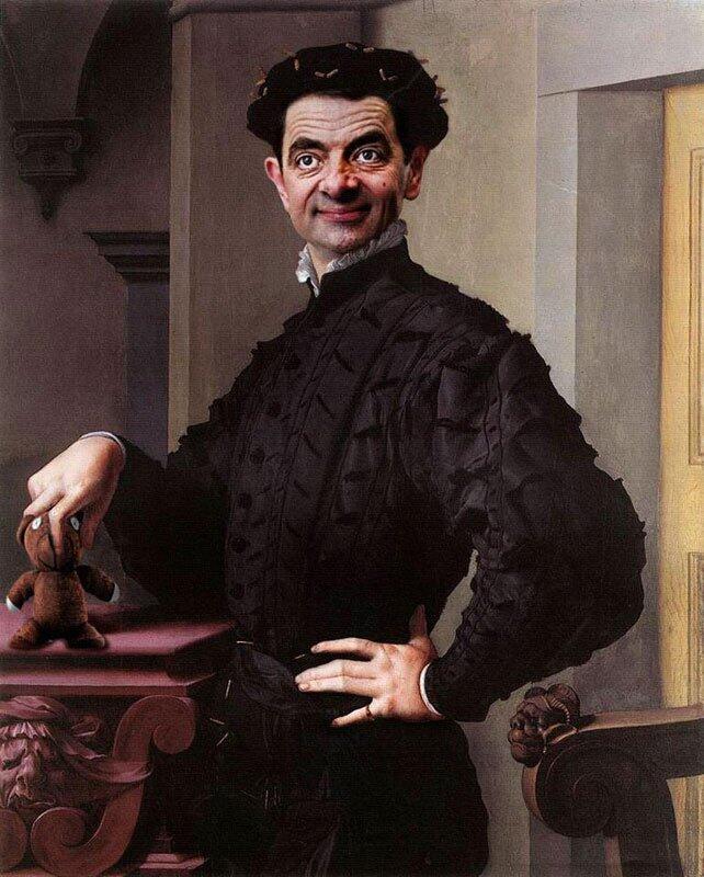 LOL! WAJAH MR. BEAN DI DALAM LUKISAN TERKENAL
