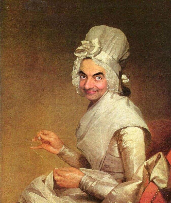 LOL! WAJAH MR. BEAN DI DALAM LUKISAN TERKENAL