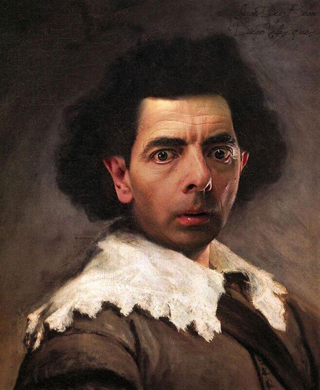 LOL! WAJAH MR. BEAN DI DALAM LUKISAN TERKENAL