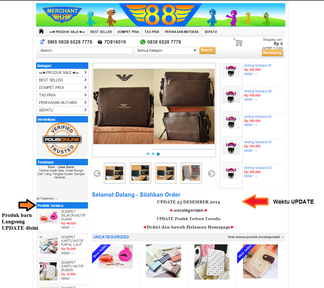 ★★★ Testimonial Lapak SkFang www.Merchant88.com ★★★