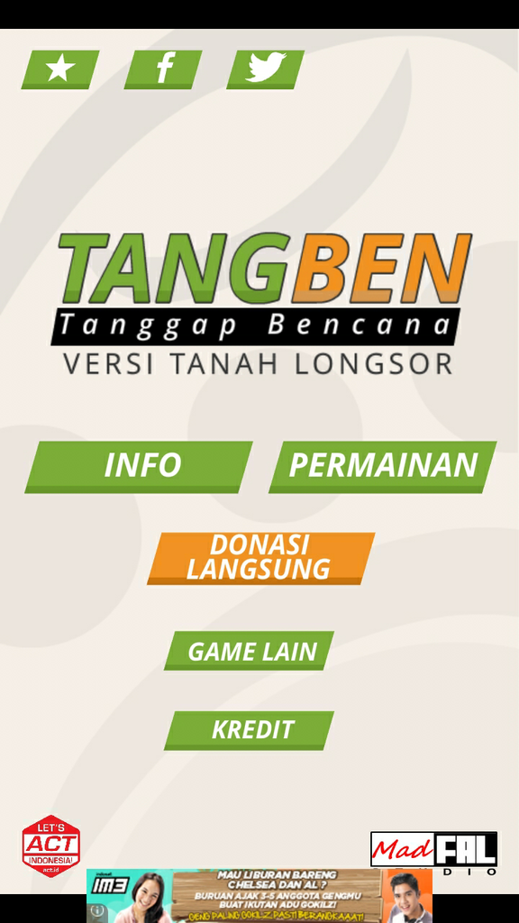 Yuk Gan Beramal Lewat Game Android (Bencana Tanah Longsor Banjarnegara)