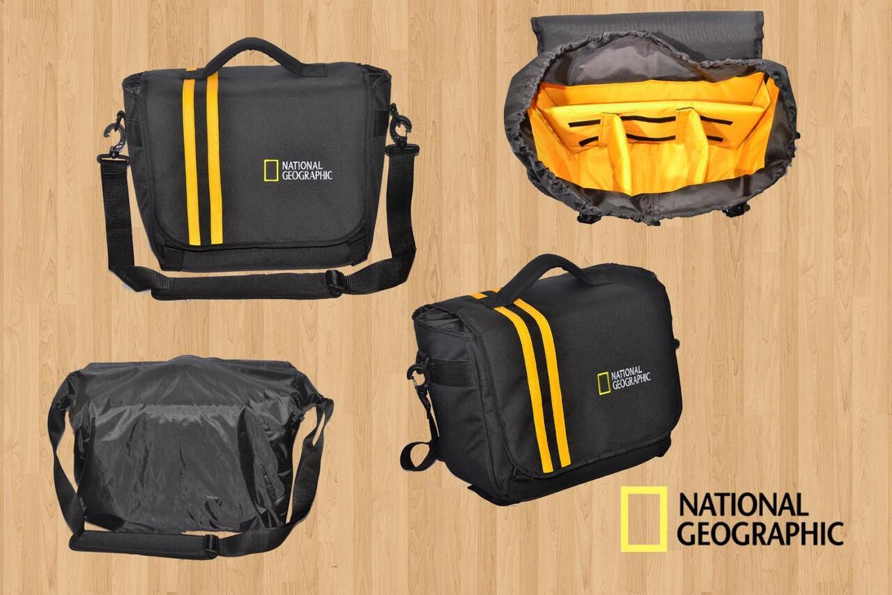 TAS KAMERA NATIONAL GEOGRAPIC RANSEL, SLEMPANG NIKON CANON. MURAH