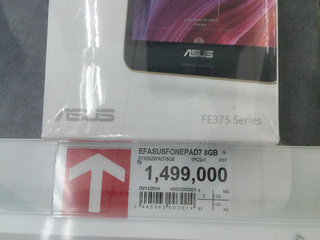 Memanfaatkan Kesalahan Harga Di Carrefour _ Asus Fonepad FE375CXG