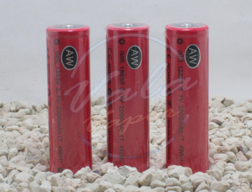Baterai MXJO, Sony VTC4, LG HE2, AW Red,Panasonic 18650B - SURABAYA