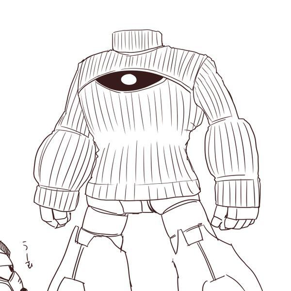 Tren Baru di Twitter Jepang! Sweater Turtleneck Dengan Sedikit Belahan Dada