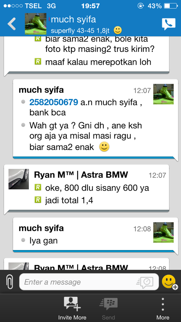 Penipuan oleh MUCHAMMAD SYIFAK 089508861420