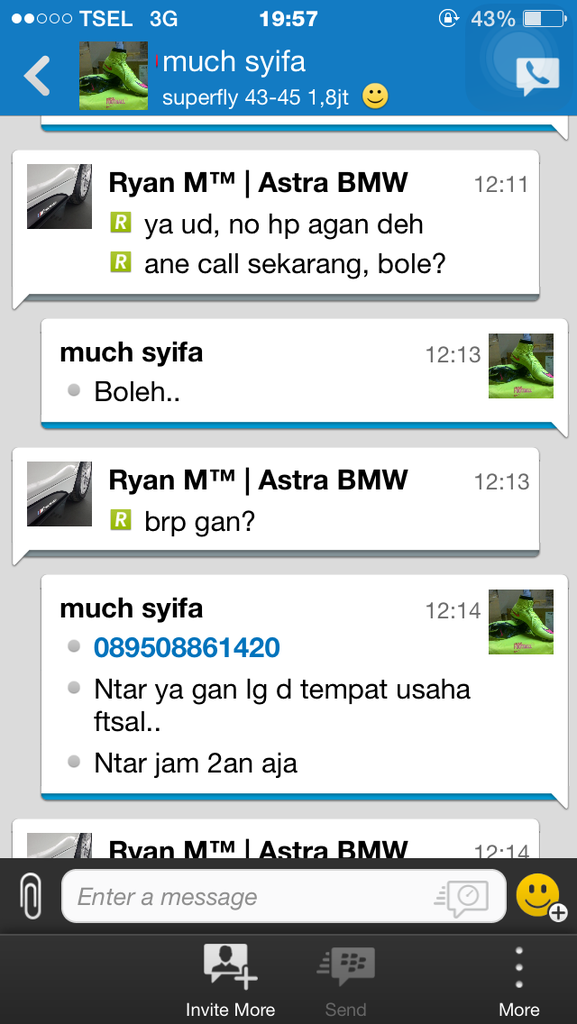 Penipuan oleh MUCHAMMAD SYIFAK 089508861420