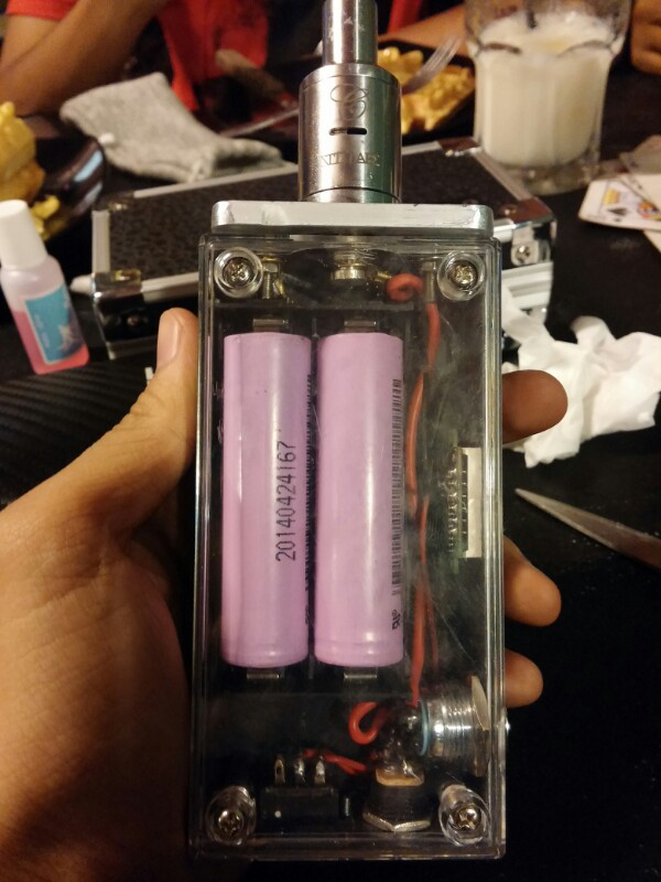 WTS DIY BOX MOD DUAL BATTERY