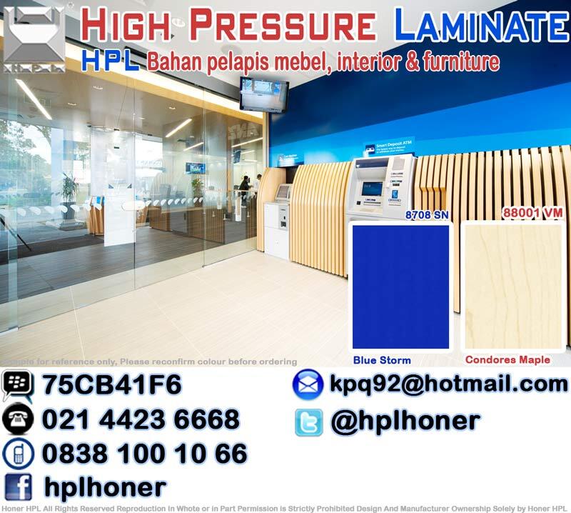 Kantor Asuransi Bank Pengadaian Travel Finance Office Interior Mebel Furniture HPL